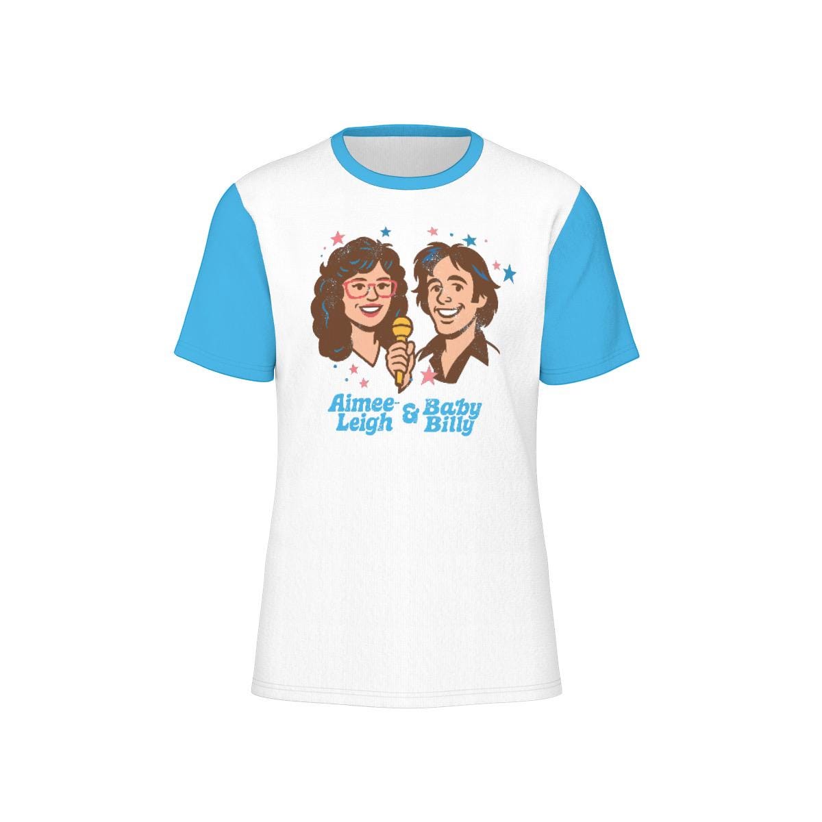 Righteous family Parody T-Shirt | Aimee-Lee and Baby Billy | Misbehavin' | Retro Vintage Style