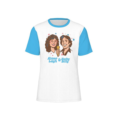 Righteous family Parody T-Shirt | Aimee-Lee and Baby Billy | Misbehavin' | Retro Vintage Style
