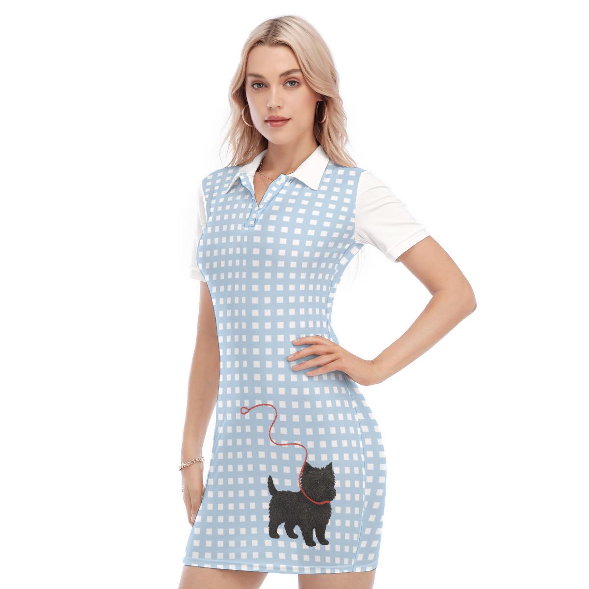 Dorothy and Wizard of Oz inspired Golf-style Dress
