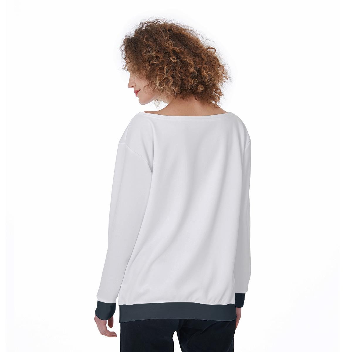 Doughnuts and Whodunnits Off Shoulder Sweatshirt | Cozy True Crime Podcast | Mystery Lover Gift