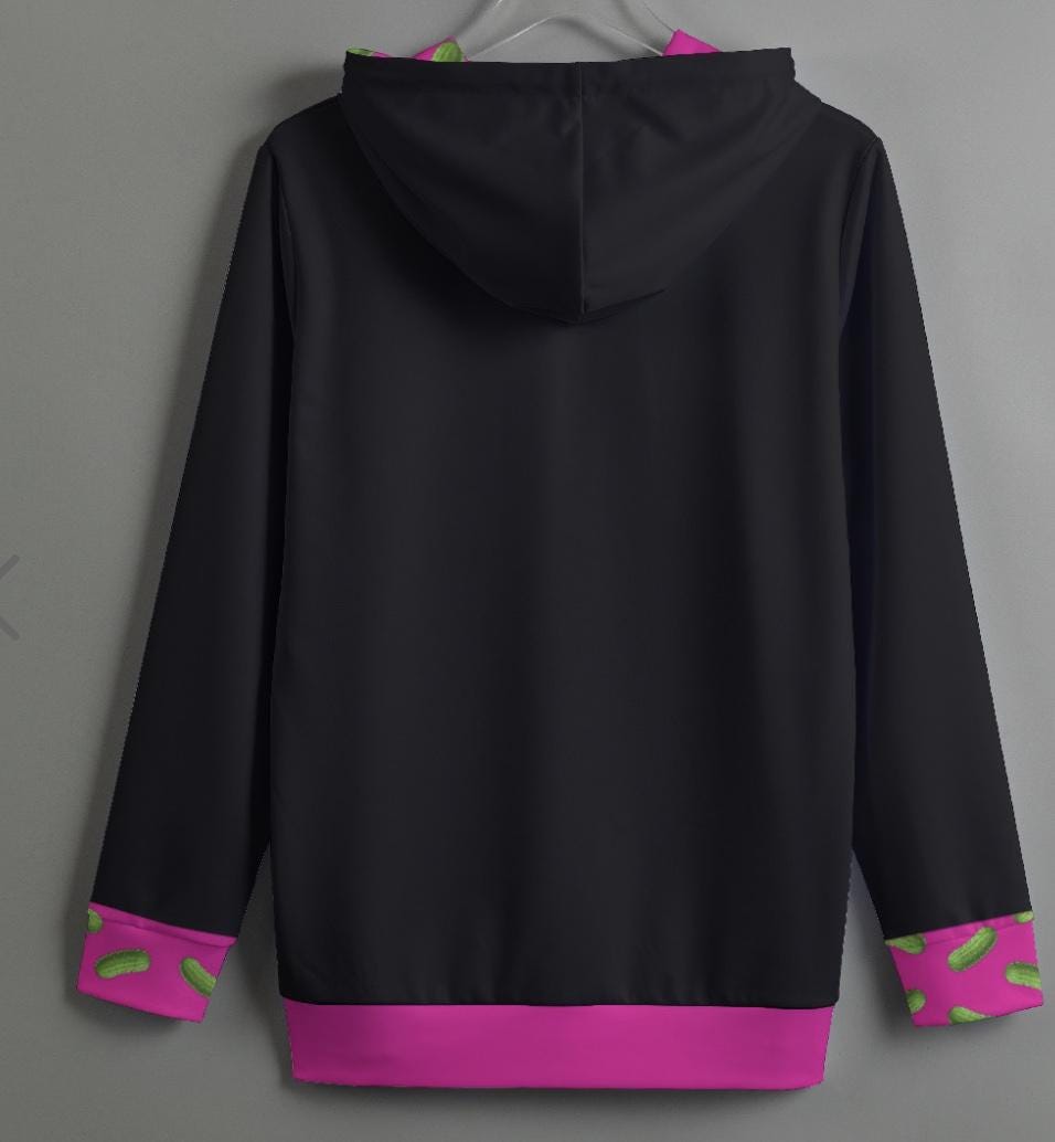 Misbehavin' 1989 Tour Pull Over Hoodie with Pickle Details Inspired by The Righteous Gemstones