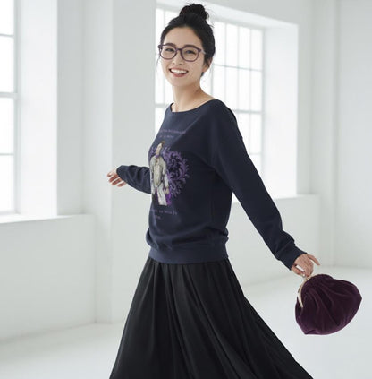 Don't Interrupt Me While I'm Reading - Off Shoulder Sweatshirt