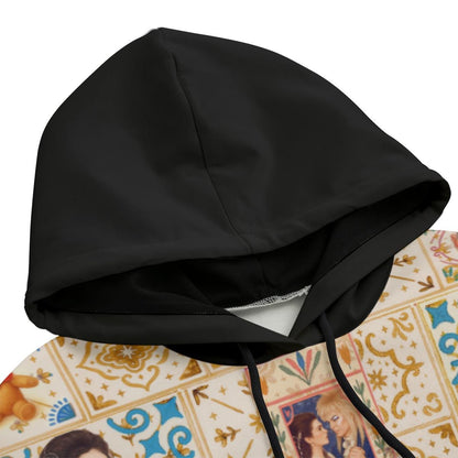 Goblin City Patchwork Longline Hoodie