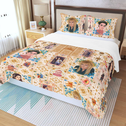 Goblin City Patchwork Three Piece Duvet Set