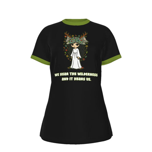 Antler Queen Fan Shirt: Kawaii Goth Parody Tee