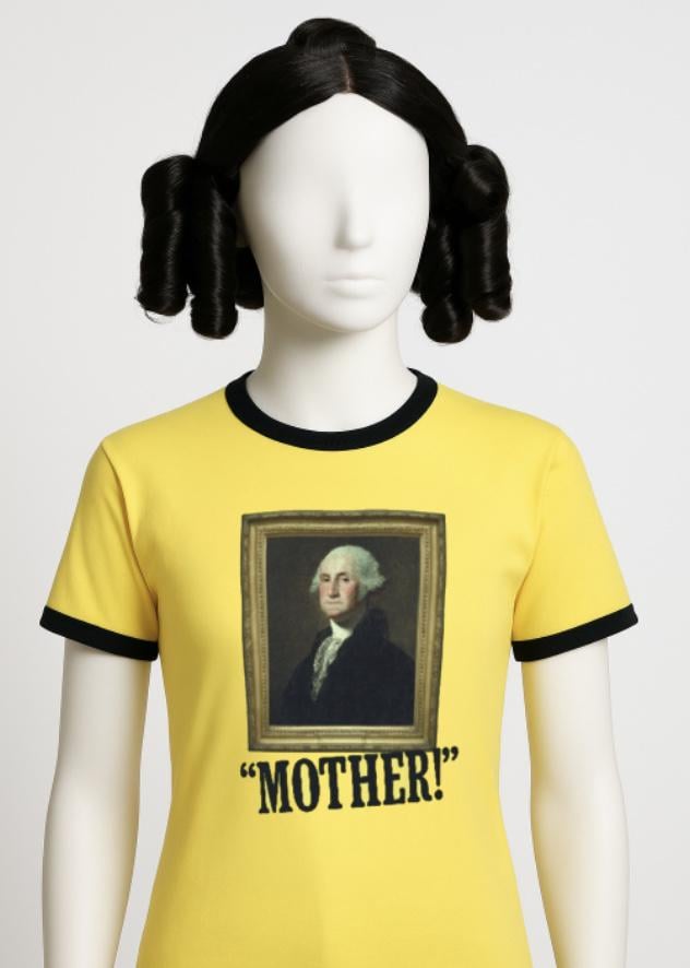 OH, MARY Inspired Broadway Shirt|  George Washington “Mother” Portrait Tee | Fanmade Merch