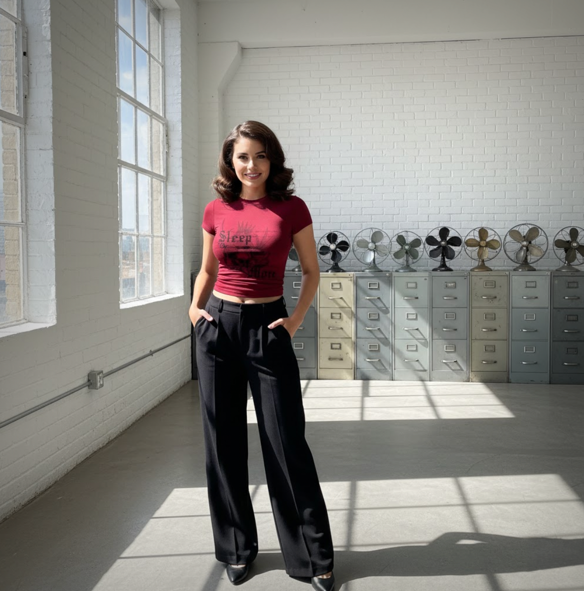 Sleep No More Slim Fit Grunge Graphic Tee