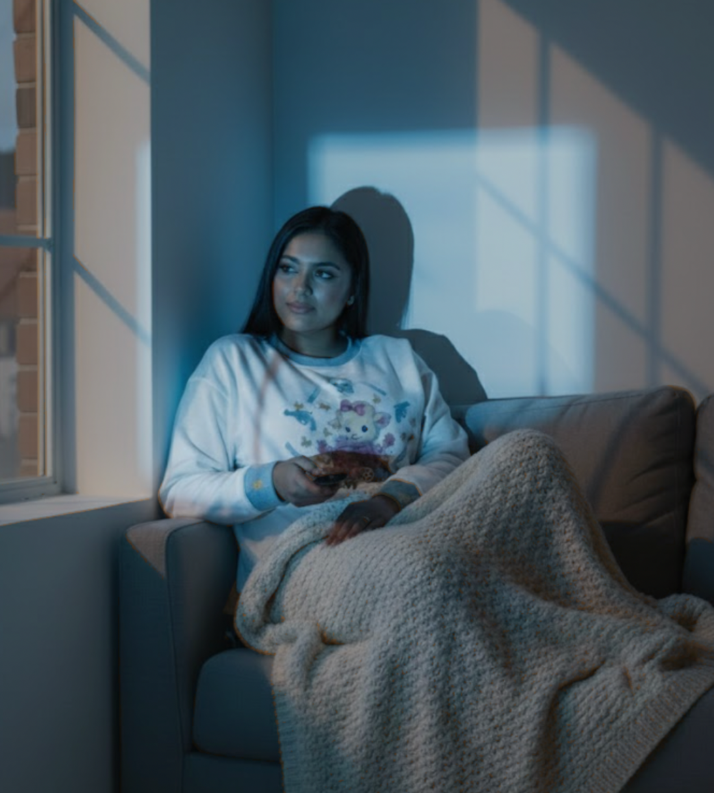 Cozy Clothes and Murder Shows Kitschy Sweatshirt