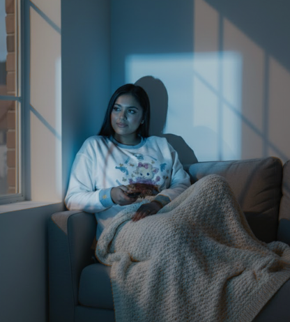 Cozy Clothes and Murder Shows Kitschy Sweatshirt