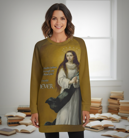 What TBR Pile?  Booktok Longline Sweater