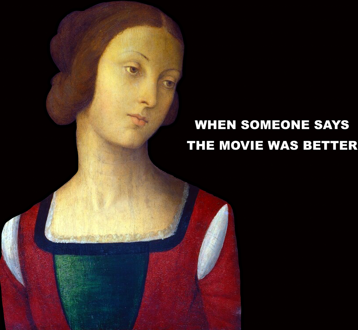 The Book Was Better Off Shoulder Sweatshirt