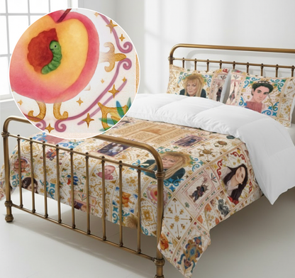 Goblin City Patchwork Three Piece Duvet Set
