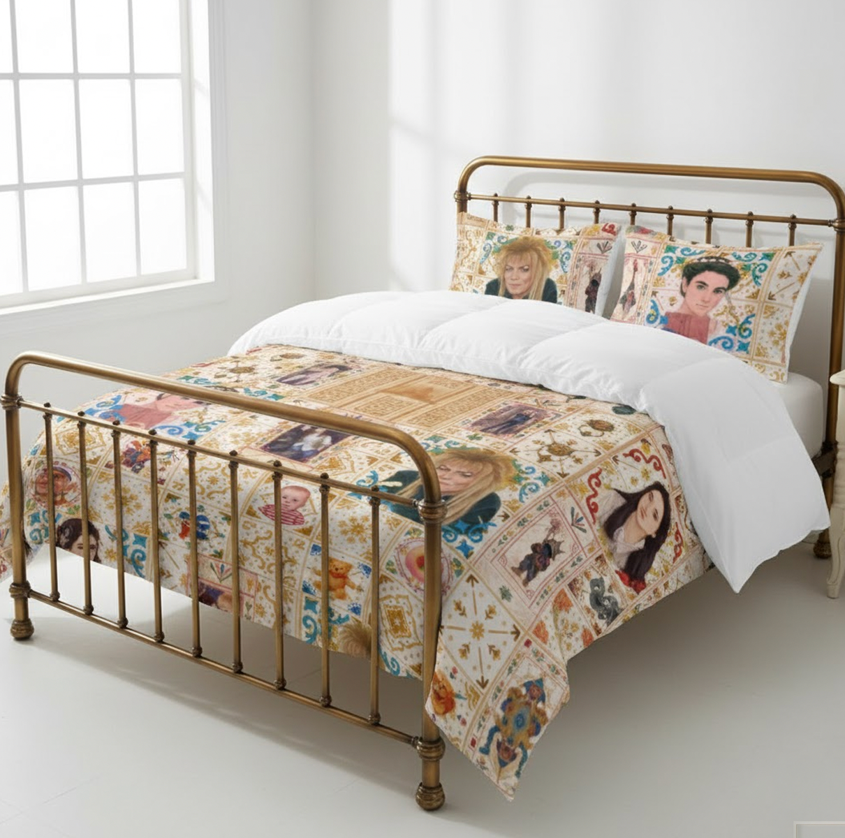 Goblin City Patchwork Three Piece Duvet Set