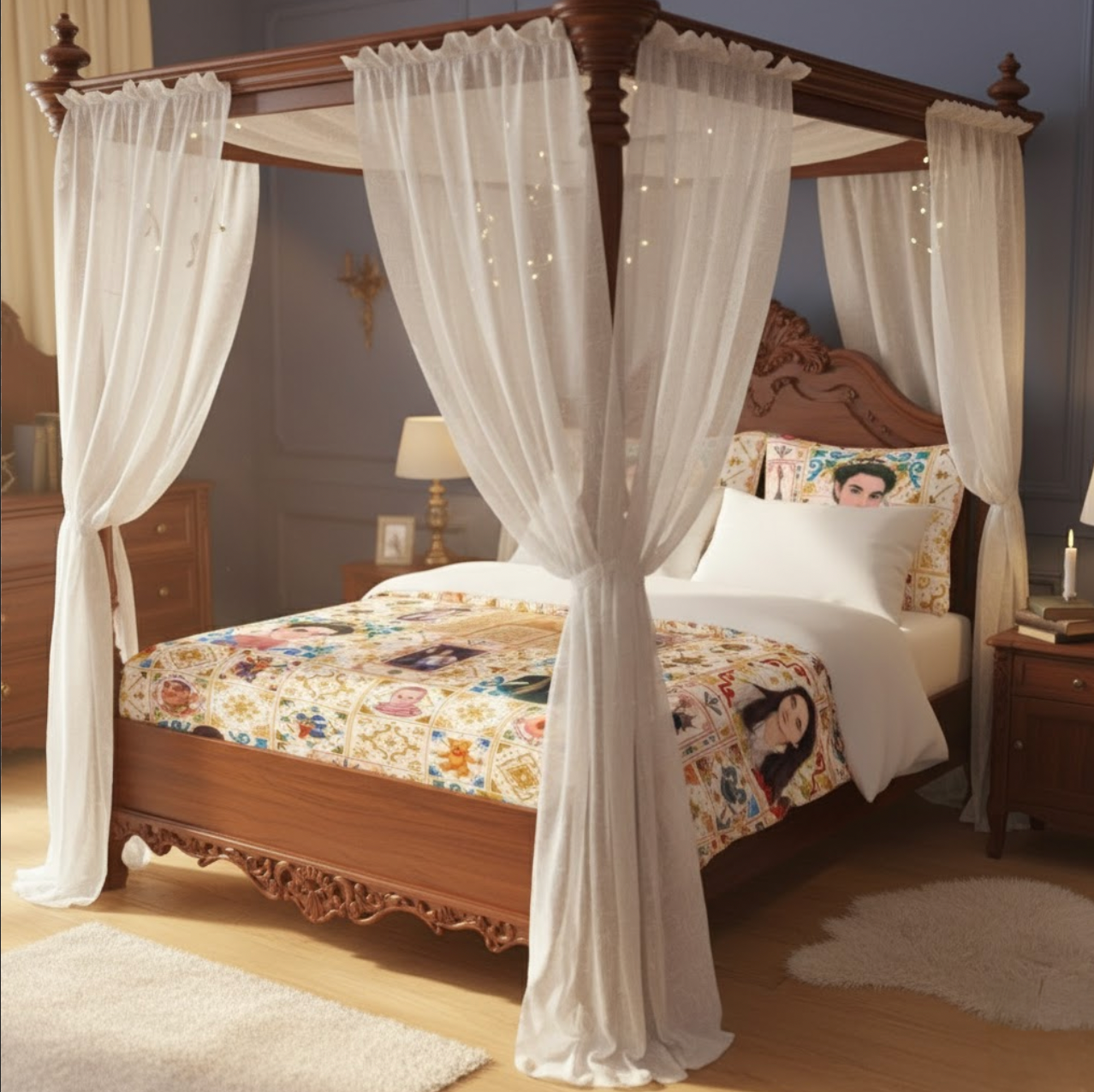 Goblin City Patchwork Three Piece Duvet Set