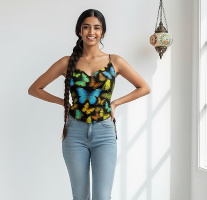 Y2K Butterfly Dreams Tank Top