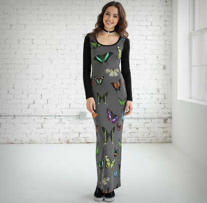 All-Over Print Women'S Velvet Shine Maxi Dress