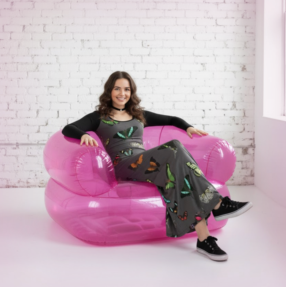 All-Over Print Women'S Velvet Shine Maxi Dress