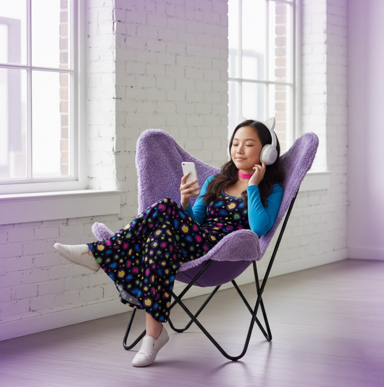 Rainbow Cheetah Print Velvet Maxi Dress