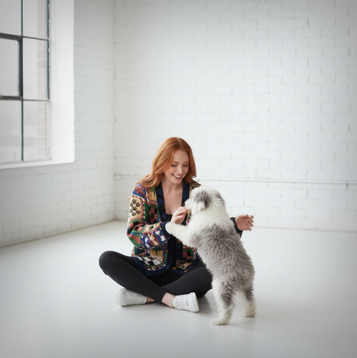 Trusted Steed Labyrinth Inspired V-Neck Cardigan