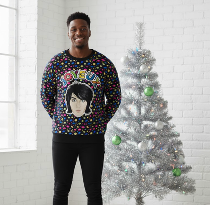 Joyeux Noël! | British Bake Off x Mighty Boosh Fan Pullover | Noel Fielding Oversized Sweater