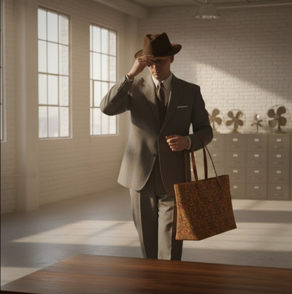 McKittrick Hotel Lobby Wallpaper Bag