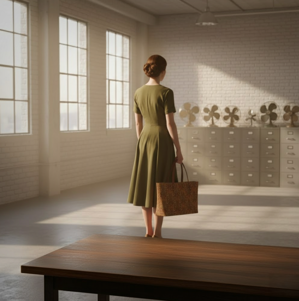 McKittrick Hotel Lobby Wallpaper Bag