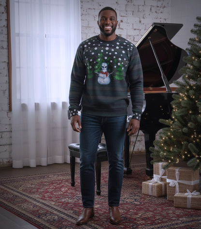 Sleep No More Snowman Pullover