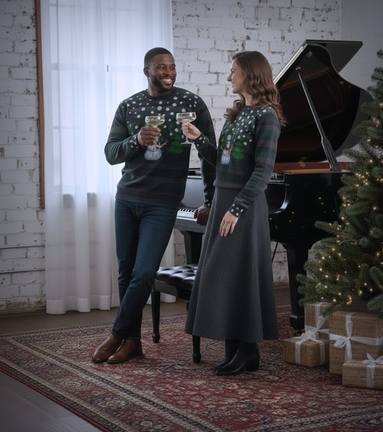 Sleep No More Snowman Pullover