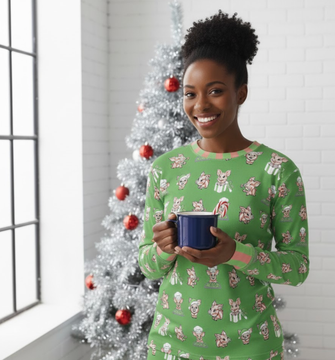 Peppermint Preston Pajama Loungewear Set