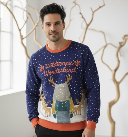 🦌 Antler Queen Reindeer Herd Pullover | Yellowjackets Holiday Sweater | Fanmade Winter Horror Tribute