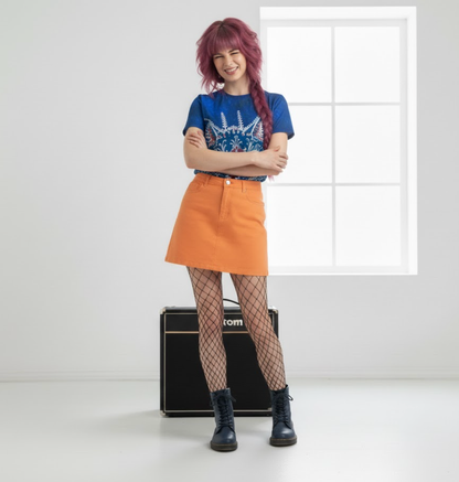 Blue Yokai Cat K-Pop Demon Hunters Shirt