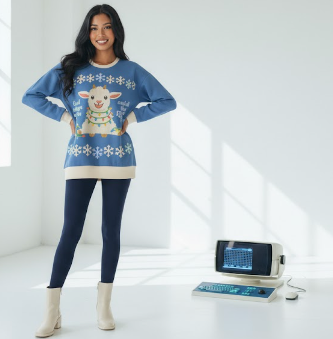 🐐 Good Tidings to You and All That Praise Kier Holiday Sweater | Severance Fanmade Pullover