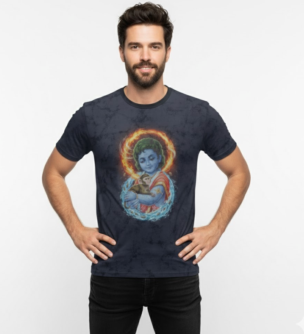 🌎 The Power Is Yours | Retro Indian Calendar Art Style Graphic Tee