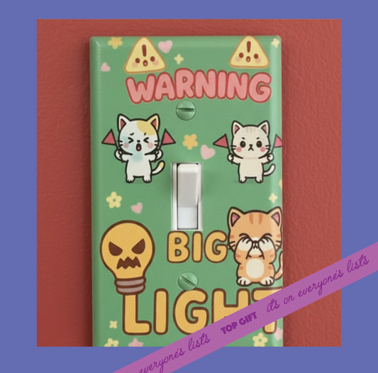 Big Light Switch Cover (Green)