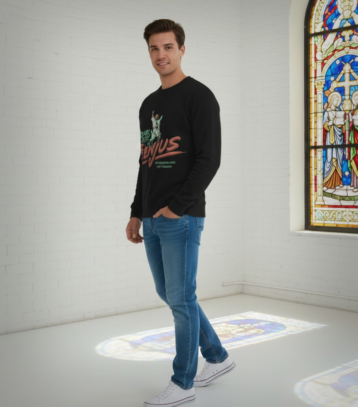 Teenjus Retro Style Holiday Sweatshirt