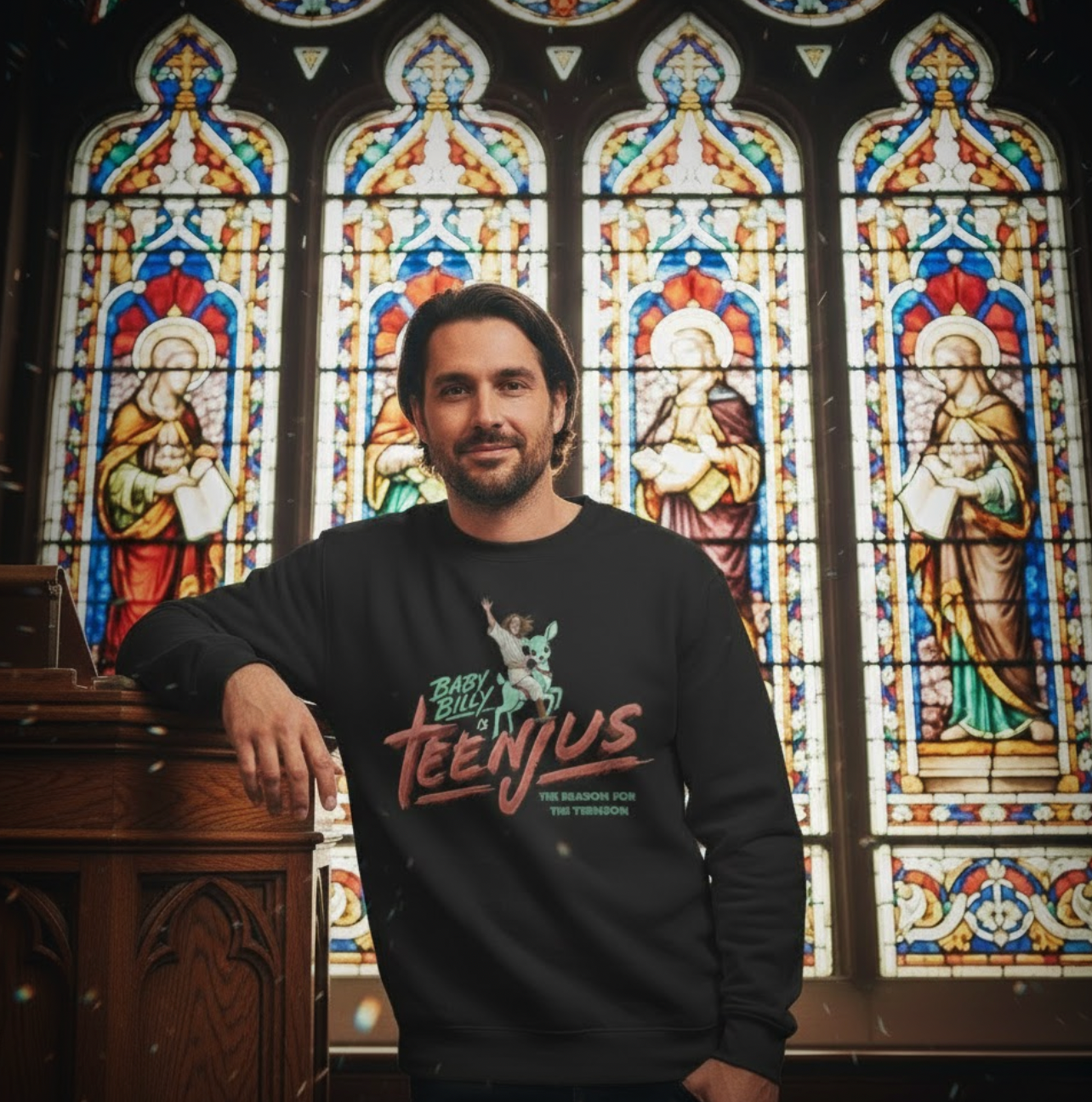 Teenjus Retro Style Holiday Sweatshirt