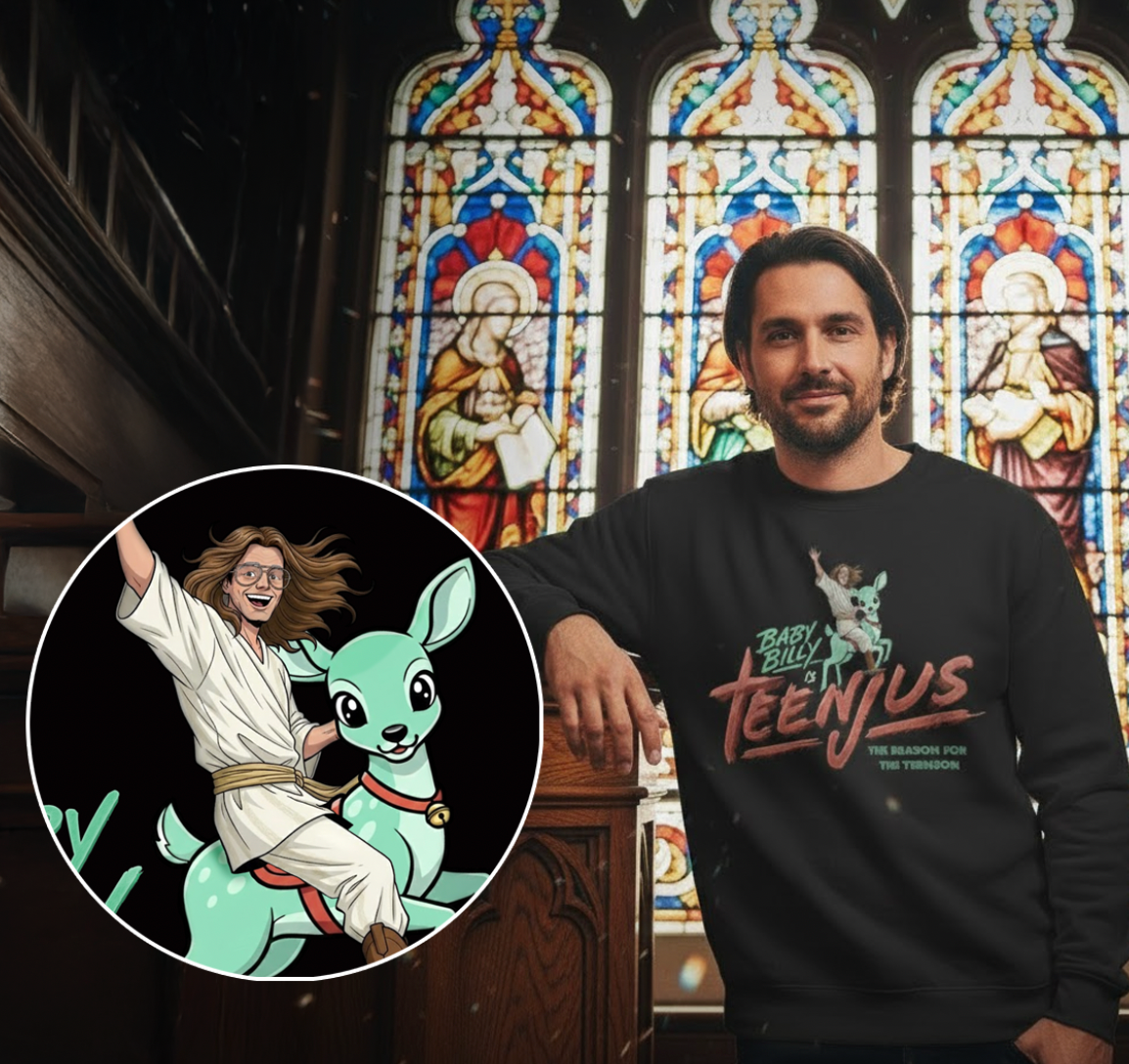 Teenjus Retro Style Holiday Sweatshirt