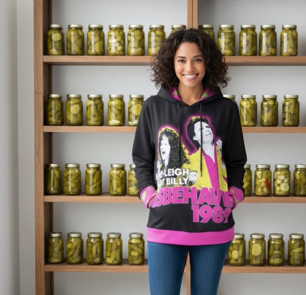 Misbehavin' 1989 Tour Pullover Hoodie with Pickle Details!