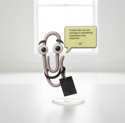 MDR Inspired Paper Clip Friend Standee