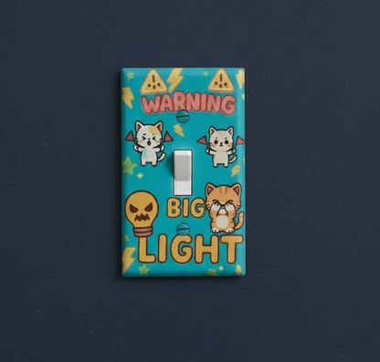 Big Light Switch Cover (Teal)