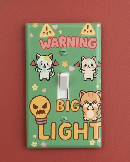 Big Light Switch Cover (Green)