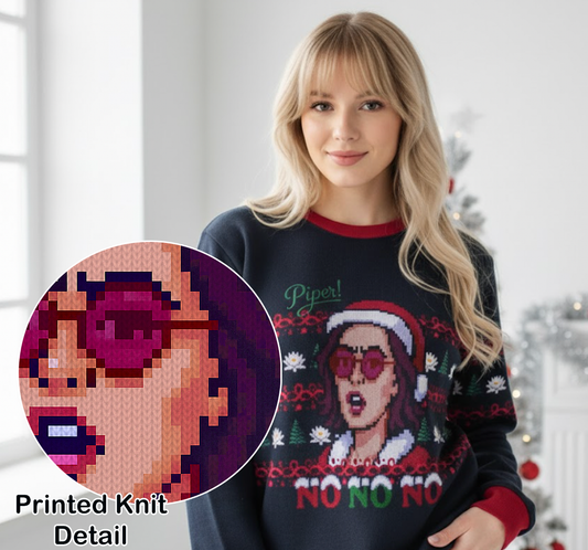 Piper! NO NO NO Holiday Pullover