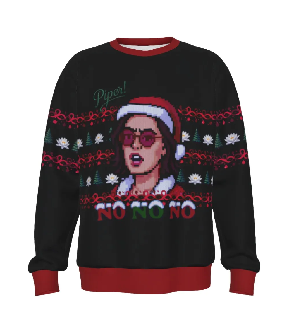 Piper! NO NO NO Holiday Pullover