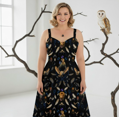 Goblin King Kaleidoscope Sweetheart Dress