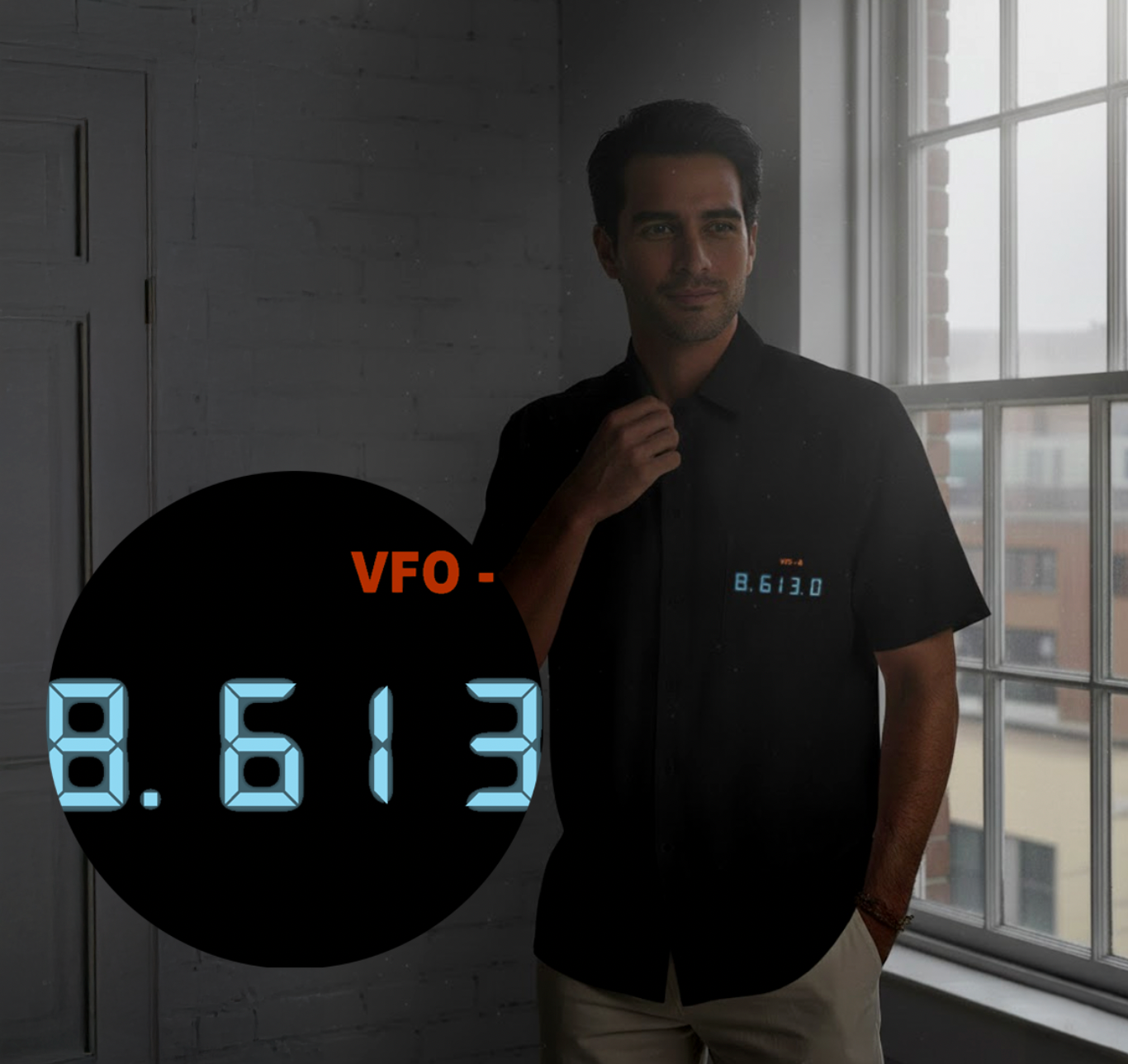 Pluribus Radio Transmission Button Down Shirt