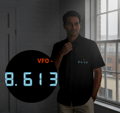 Pluribus Radio Transmission Button Down Shirt