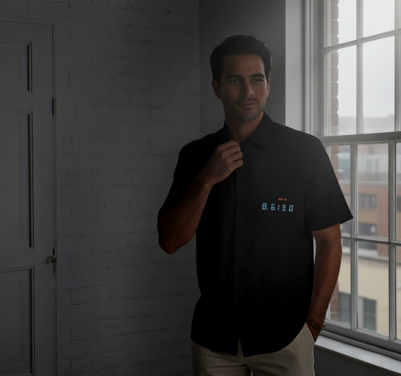 Pluribus Radio Transmission Button Down Shirt