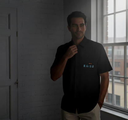 Pluribus Radio Transmission Button Down Shirt