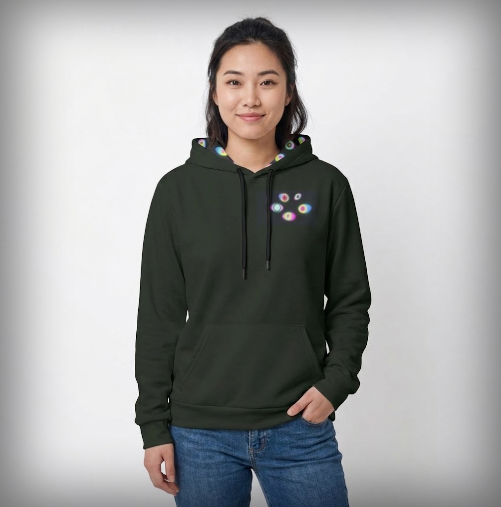 Stay With Me Abstraction Hoodie