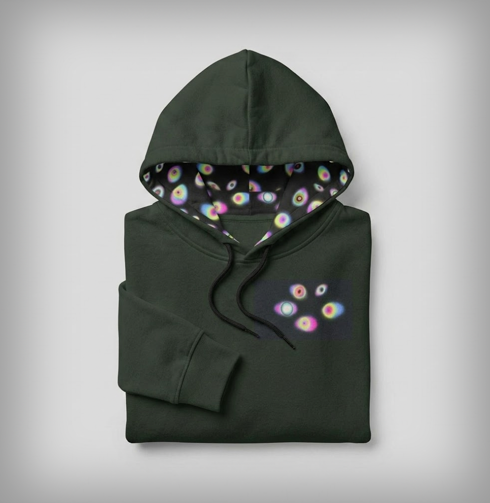 Stay With Me Abstraction Hoodie